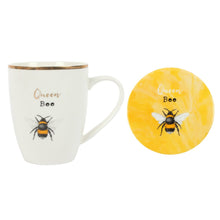 Load image into Gallery viewer, Queen Bee Mug &amp; Coaster Set
