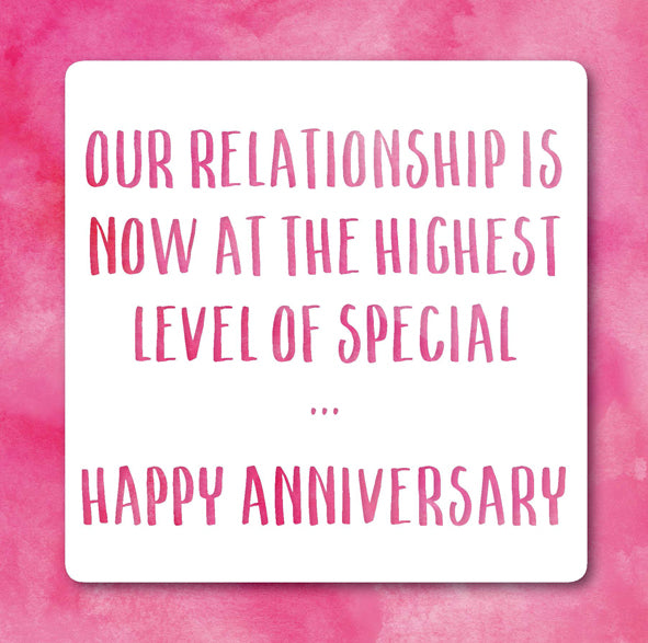 Frankly My Dear Relationship Highest Level Anniversary Card