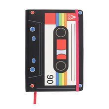 Load image into Gallery viewer, Retro 80s Cassette A5 Hardback Notebook
