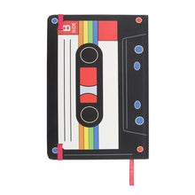 Load image into Gallery viewer, Retro 80s Cassette A5 Hardback Notebook
