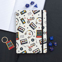 Load image into Gallery viewer, Retro 80s Print A5 Hardback Notebook
