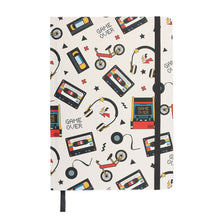 Load image into Gallery viewer, Retro 80s Print A5 Hardback Notebook
