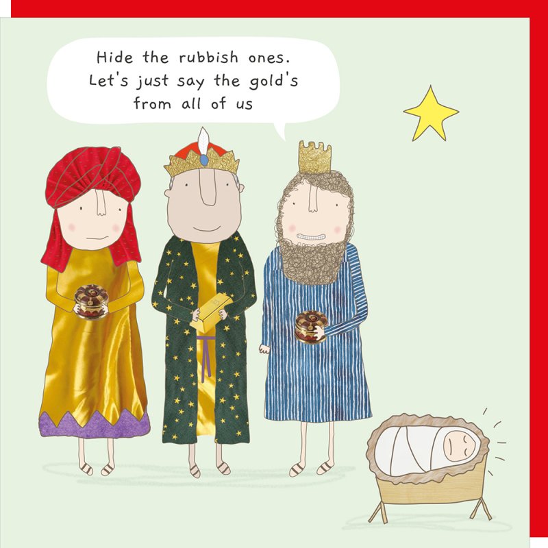Rosie Made A Thing Christmas Gold Card