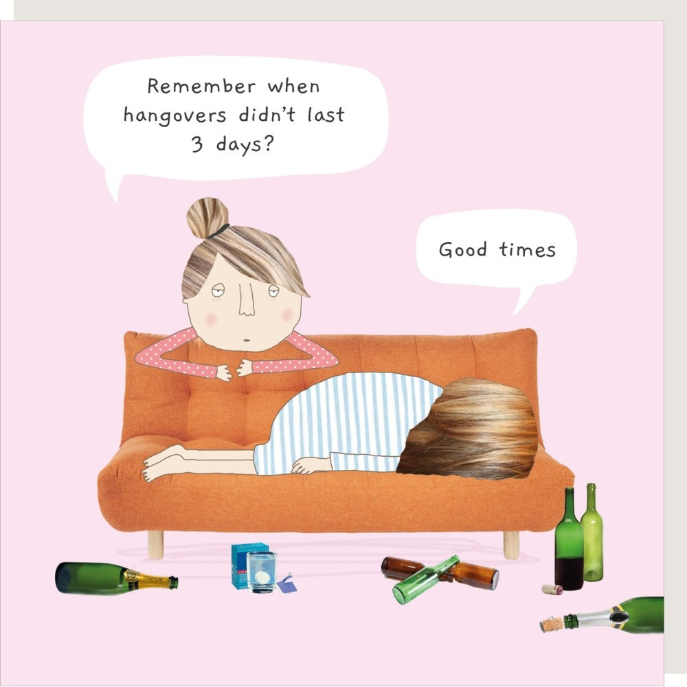 Rosie Made A Thing Good Times Card