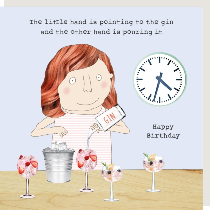 Rosie Made A Thing Little Hand Gin Card