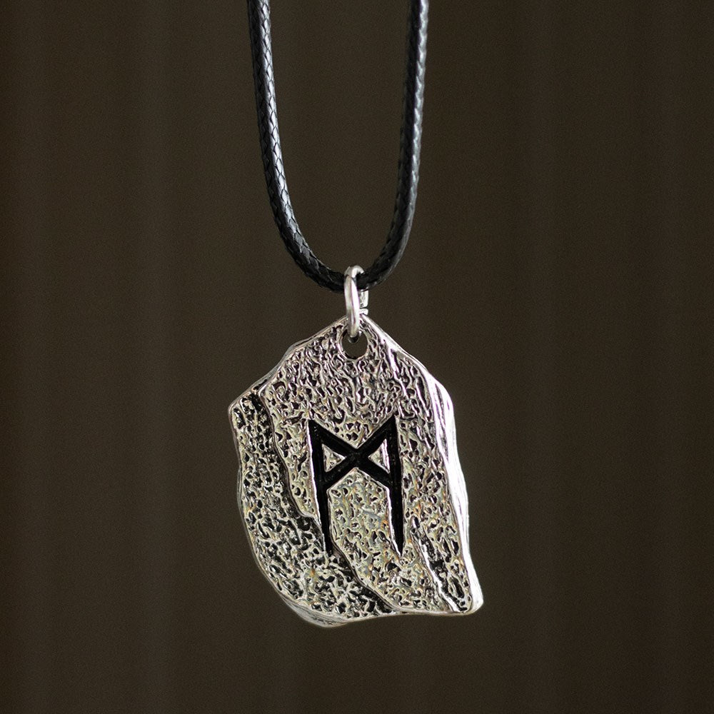 Rune Of Transformation Viking Necklace