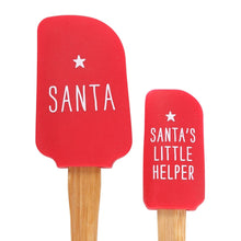 Load image into Gallery viewer, Santa&#39;s Little Helper Spatula Set
