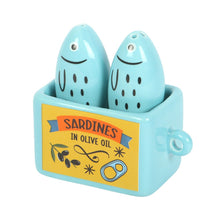 Load image into Gallery viewer, La Dolce Vita Sardines Salt &amp; Pepper Set
