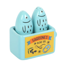 Load image into Gallery viewer, La Dolce Vita Sardines Salt &amp; Pepper Set
