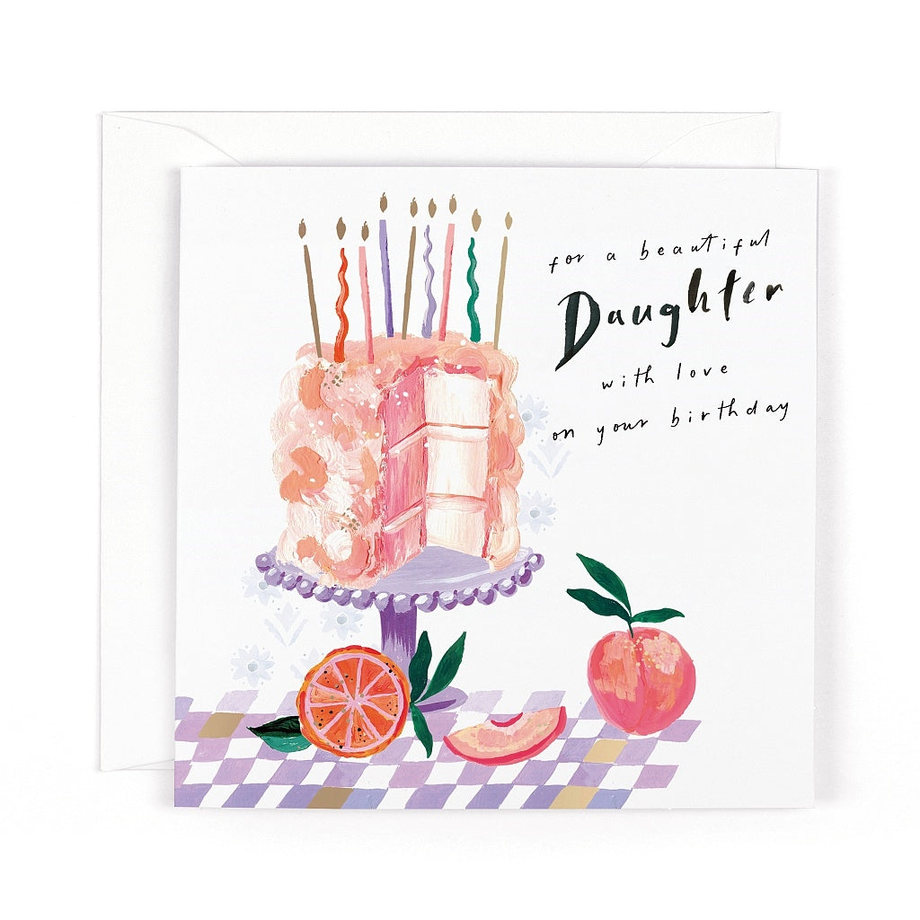 Sardinia Cake Daughter Birthday Card
