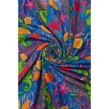 Load image into Gallery viewer, Sealife &amp; Coral Scarf
