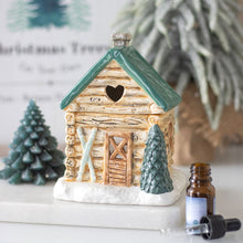 Load image into Gallery viewer, Ski Chalet Ceramic Oil Burner
