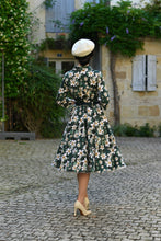 Load image into Gallery viewer, Skye Green Floral Swing Dress

