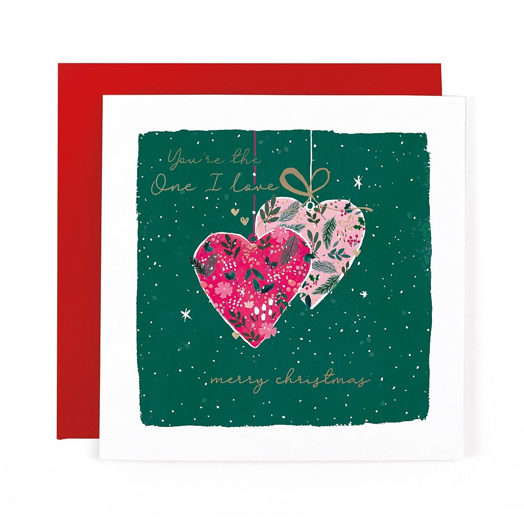 Snowdrop Christmas One I Love Card