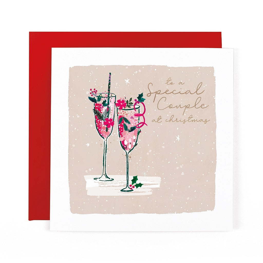 Snowdrop Christmas Special Couple Card