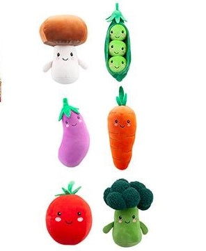 Softlings Vegtable Plushies