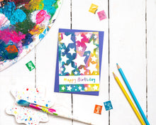 Load image into Gallery viewer, Stars Happy Birthday Card
