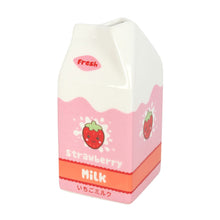 Load image into Gallery viewer, Strawberry Milk Carton Flower Vase
