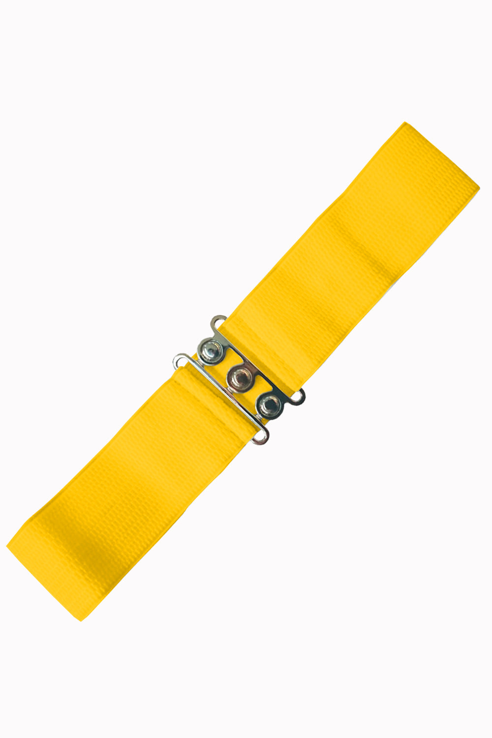 Vintage Style Stretch Belt Yellow
