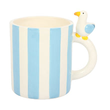 Load image into Gallery viewer, Striped Seagull Mug
