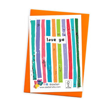 Load image into Gallery viewer, Stripes Happy Birthday Card
