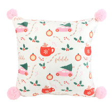 Load image into Gallery viewer, Sugarplum Bakery Square Cushion
