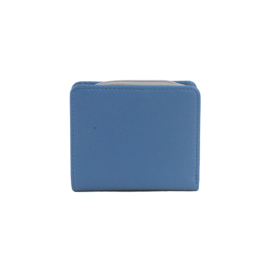 Tammy Leather Purse Blue