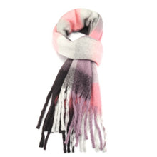 Load image into Gallery viewer, Tartan Scarf Coral
