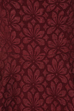 Load image into Gallery viewer, Layla Wine Swing Dress &amp; Bolero
