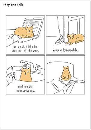 They Can Talk Inconspicuous Cat Card