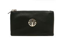 Load image into Gallery viewer, Tree Motif Evening Bag Black
