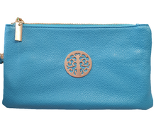 Load image into Gallery viewer, Tree Motif Evening Bag Blue
