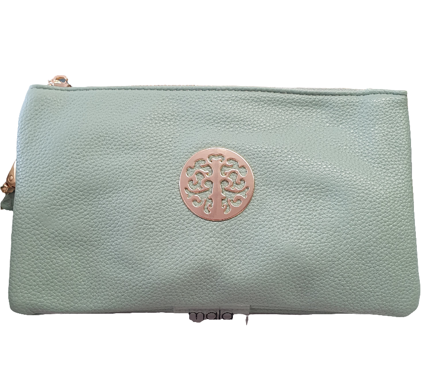 Tree Motif Evening Bag Light Green