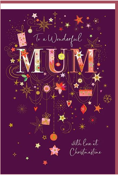 Turnowsky Christmas Wonderful Mum Card