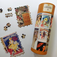 Load image into Gallery viewer, Vintage Jigsaw Puzzle Tube French Posters
