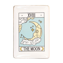 Load image into Gallery viewer, Vintage Tarot Moon Trinket Dish
