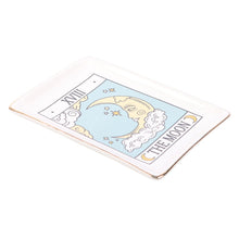 Load image into Gallery viewer, Vintage Tarot Moon Trinket Dish

