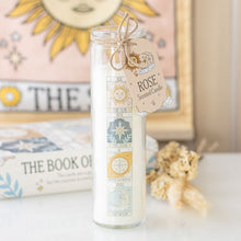 Load image into Gallery viewer, Vintage Tarot Rose Tube Candle

