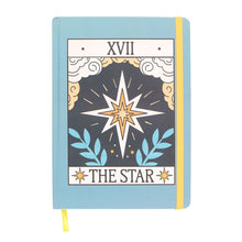 Load image into Gallery viewer, Vintage Tarot Star A5 Hardback Notebook
