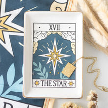 Load image into Gallery viewer, Vintage Tarot Star Trinket Dish
