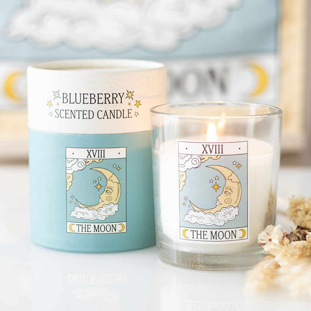 Vintage Tarot Vanilla Moon Candle