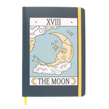 Load image into Gallery viewer, Vintage Tarot Moon A5 Hardback Notebook
