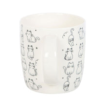 Load image into Gallery viewer, White Cats Ceramic Mug
