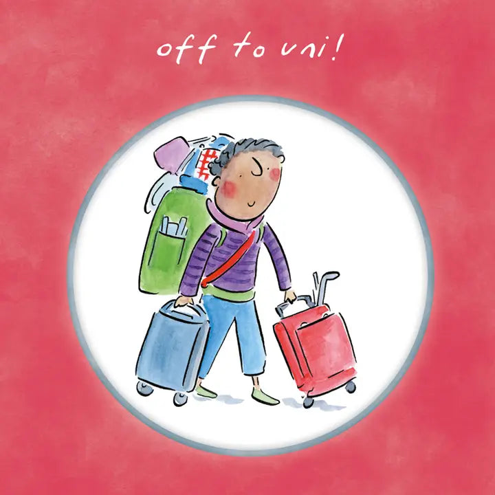 Whole Lotta Rosie Off To Uni Red Card