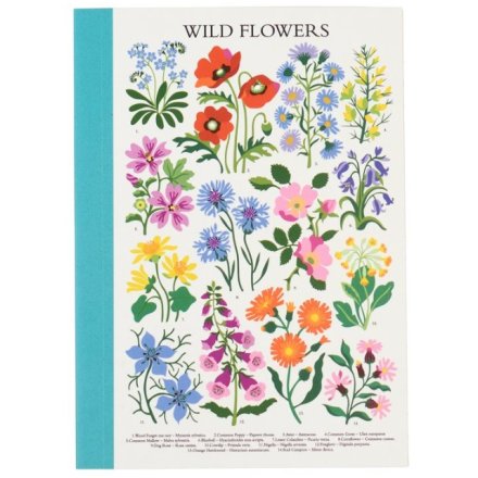 Wild Flowers Mini Notebook