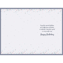 Load image into Gallery viewer, Wishing Well 50 Balloons Birthday Card
