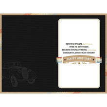 Load image into Gallery viewer, Wishing Well 90 Classic Car Birthday Card
