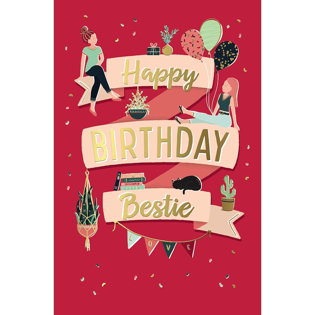 Wishing Well Bestie Birthday Card