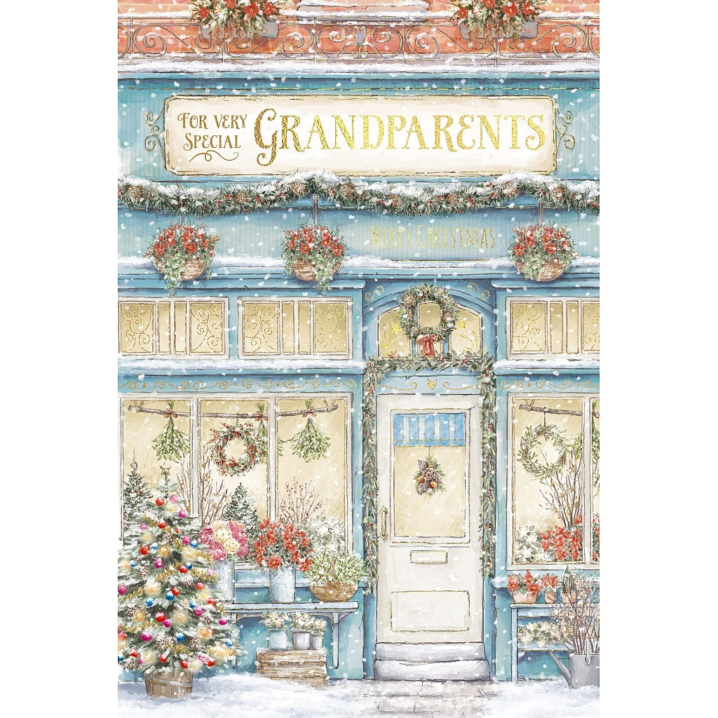 Wishing Well Christmas Special Grandparents Shop Card