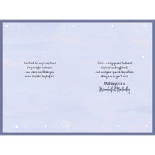 Load image into Gallery viewer, Wishing Well Husband Heart Birthday Card
